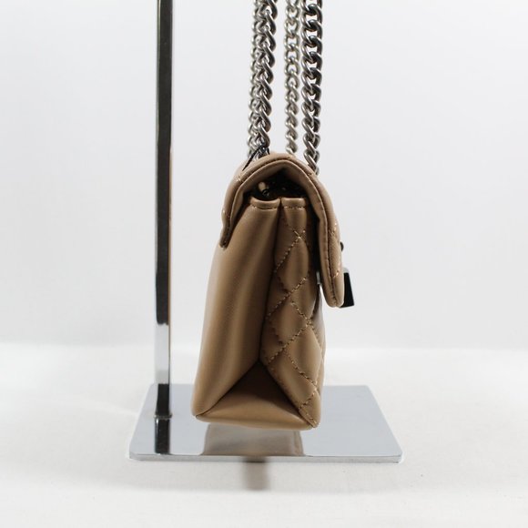 Kurt Geiger Mini Brixton Lock Crossbody Bag - Tan - Picture 4 of 8